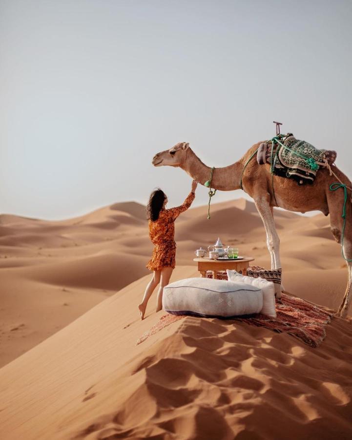 Camel Trekking Desert Camp Merzouga Bagian luar foto